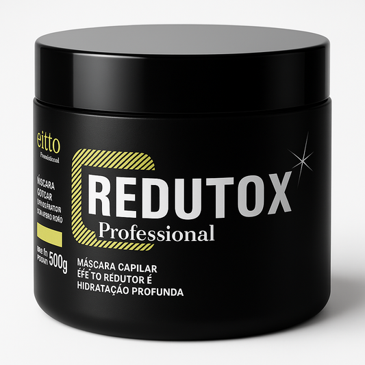 Fio Perfeitto Redutox Mass Reposition Hair Botox Mask 17.6fl.oz e 500g