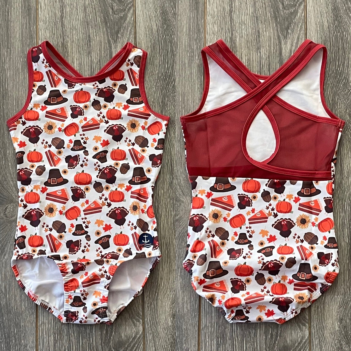 Maillot de gimnasia "Festín de Acción de Gracias"