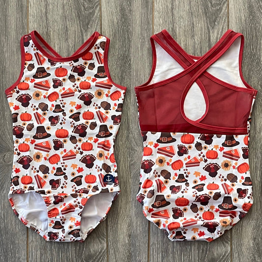 Maillot de gimnasia "Festín de Acción de Gracias"