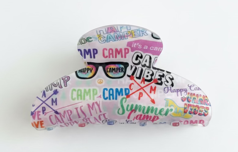 Tweenstyle by Stoopher - Claw Clip, Happy Camper