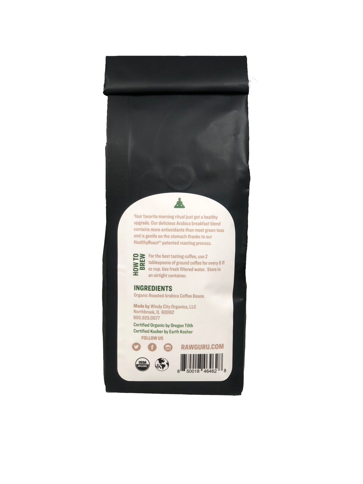 Organic Antioxidant Coffee Breakfast Blend | 12oz