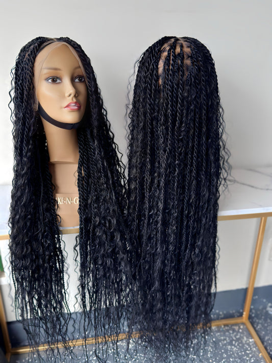 Trenza suelta boho