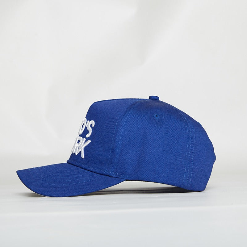 God’s Work- Gorra de cierre a presión Serie Signature Cobalt
