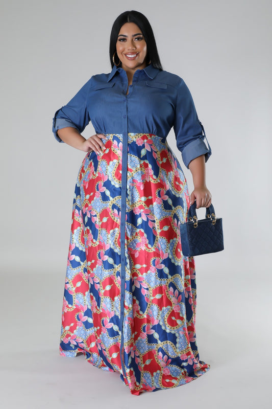Vestido Jaccina Tallas Grandes