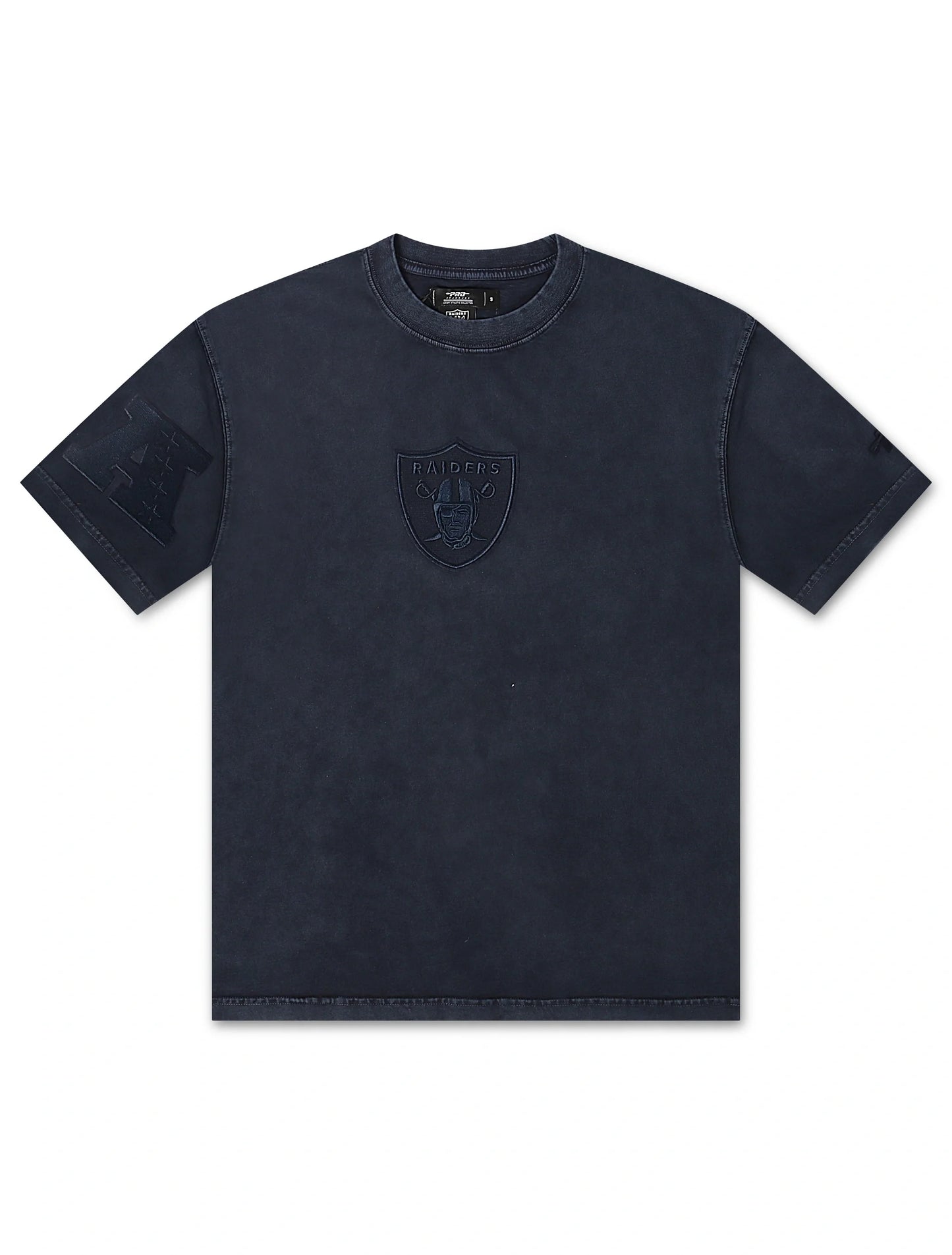 Camiseta Pro Standard con el logo de los Raiders - Azul Marino Vintage