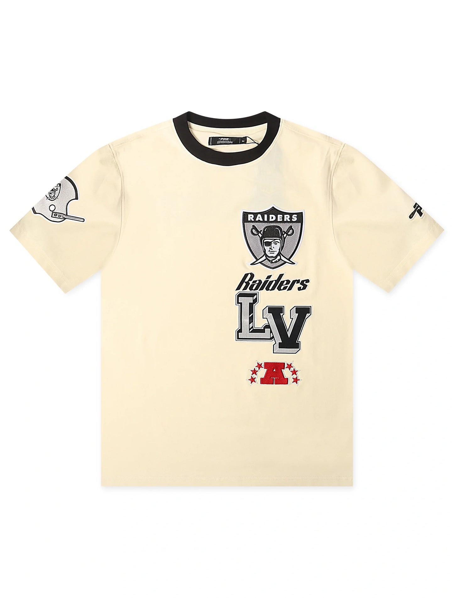Playera Pro Standard Raiders Retro Cascade - Blanco Hueso