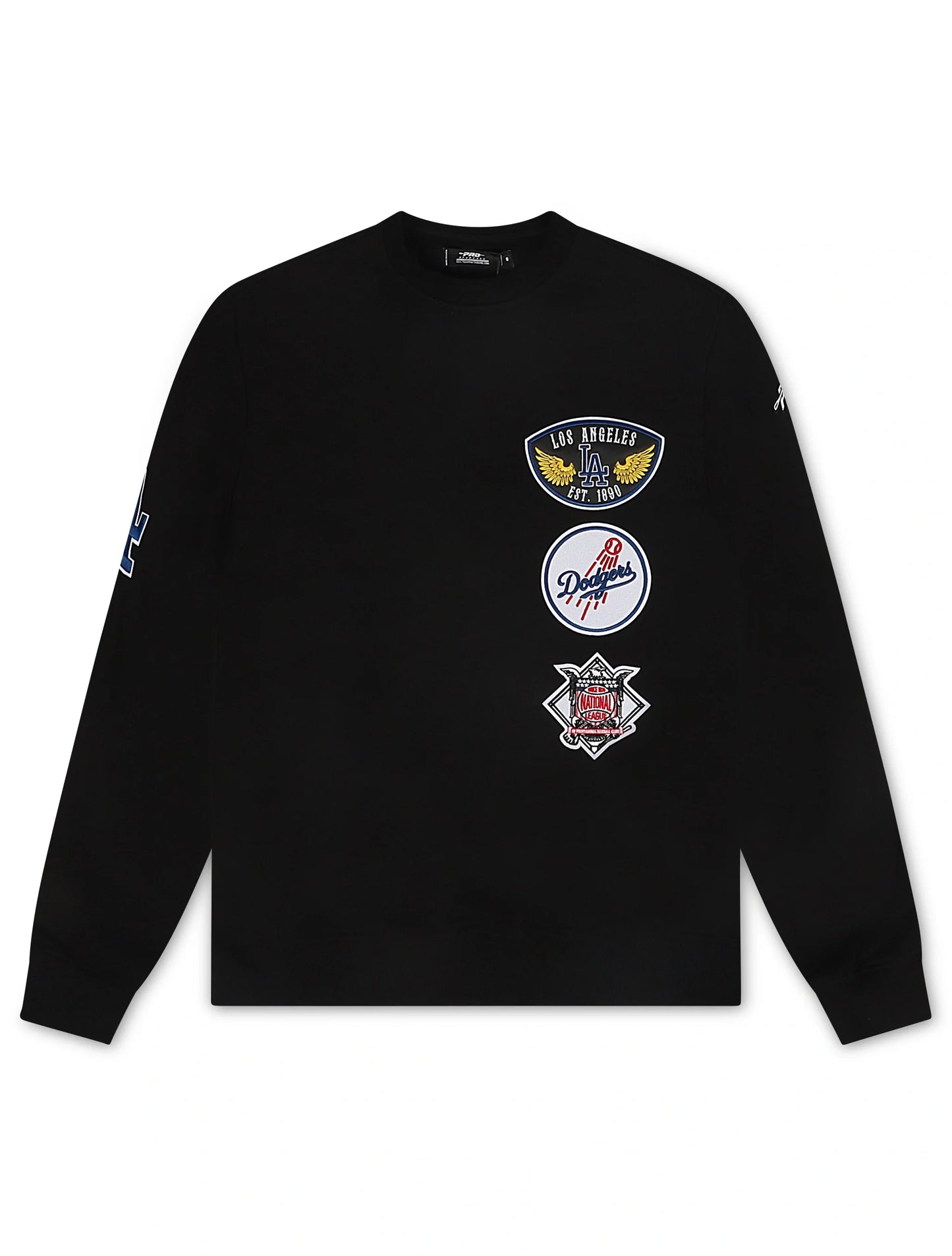 Sudadera Pro Standard Dodgers Born for Sport cuello redondo - Negro
