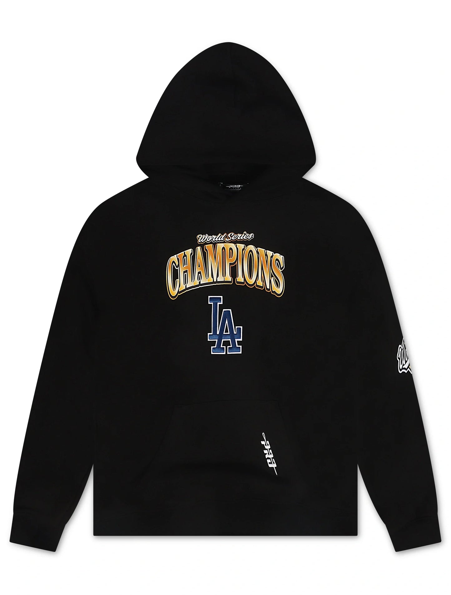 Sudadera con capucha Pro Standard Dodgers Campeones de la Serie Mundial - Negra