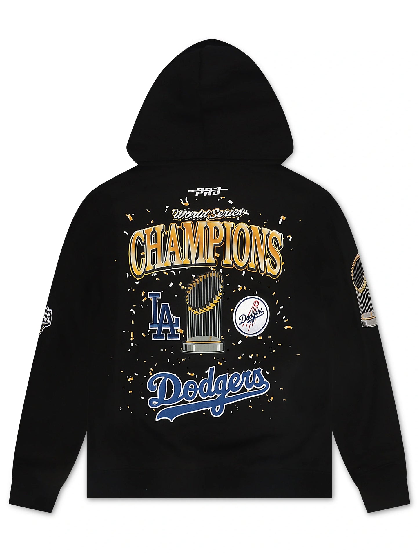 Sudadera con capucha Pro Standard Dodgers Campeones de la Serie Mundial - Negra