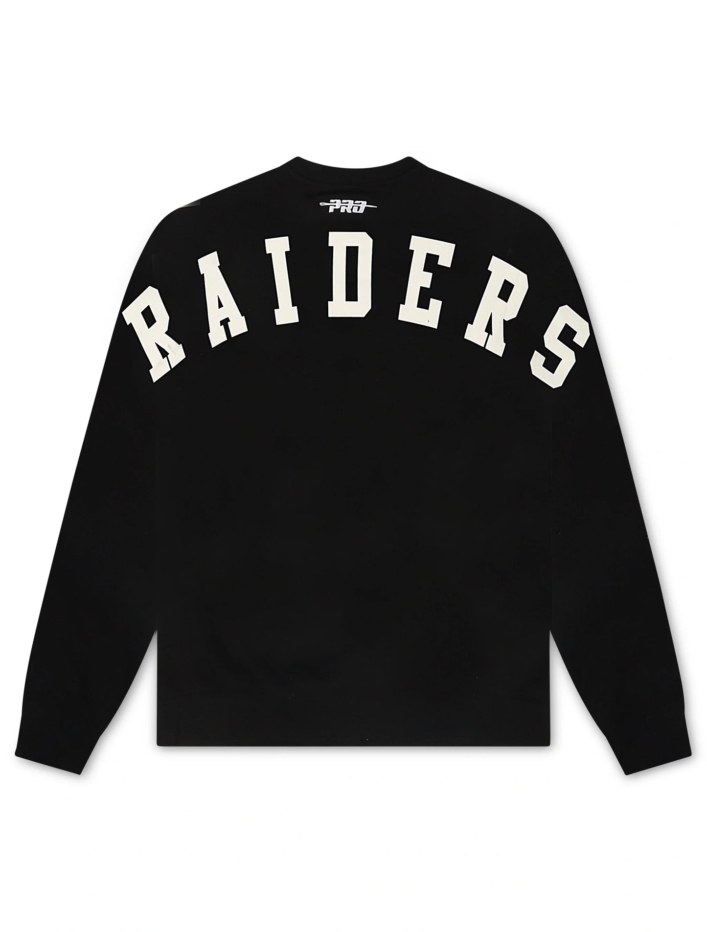 Sudadera Pro Standard Raiders Wingspan con hombros caídos - Negro