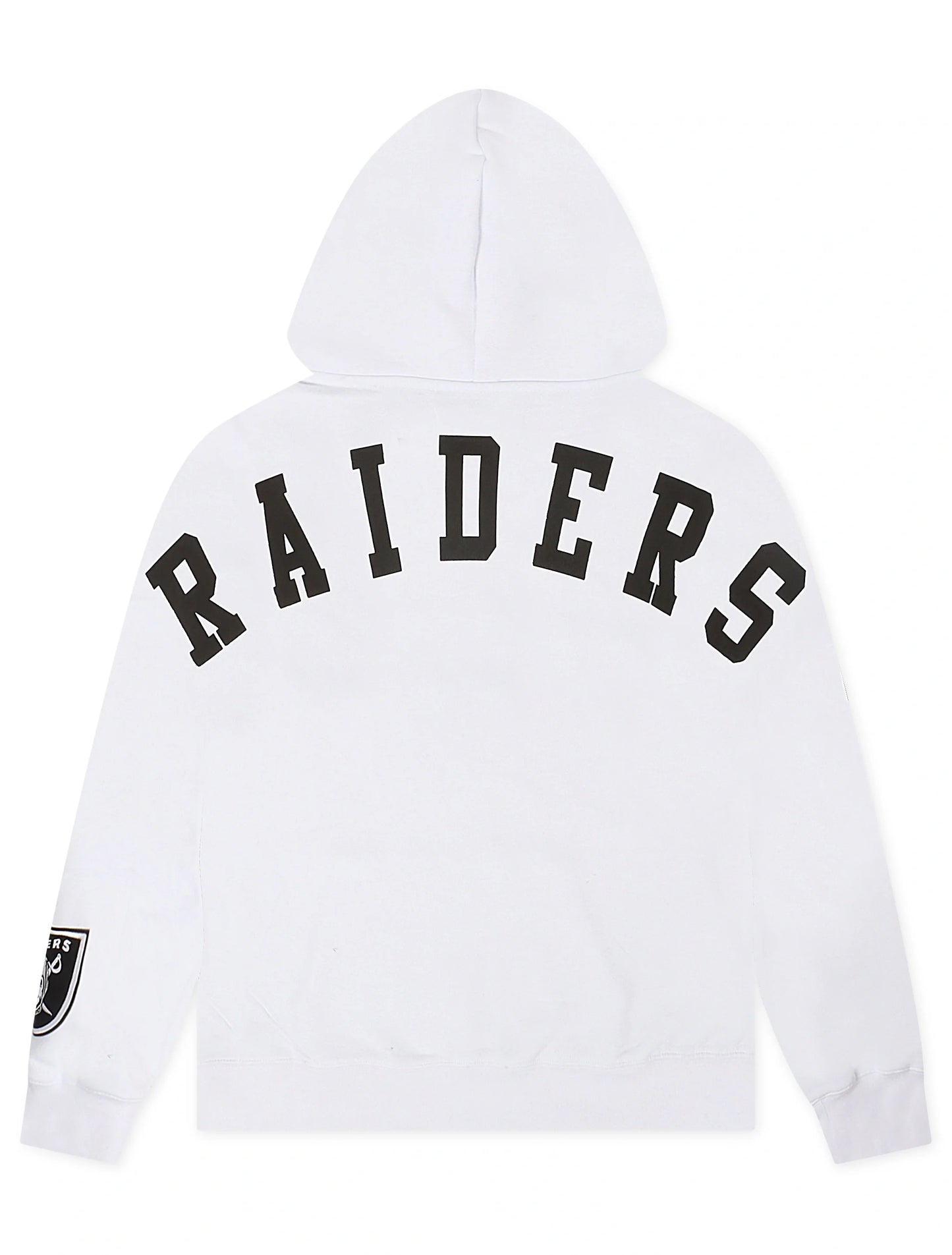 Sudadera con Capucha Pro Standard Las Vegas Raiders Wingspan con Hombros Caídos - Blanca