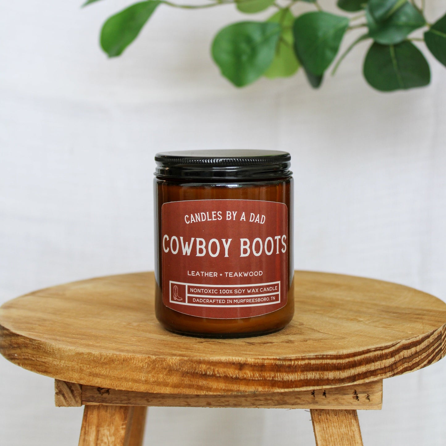 Vela de 7oz Botas de Cowboy