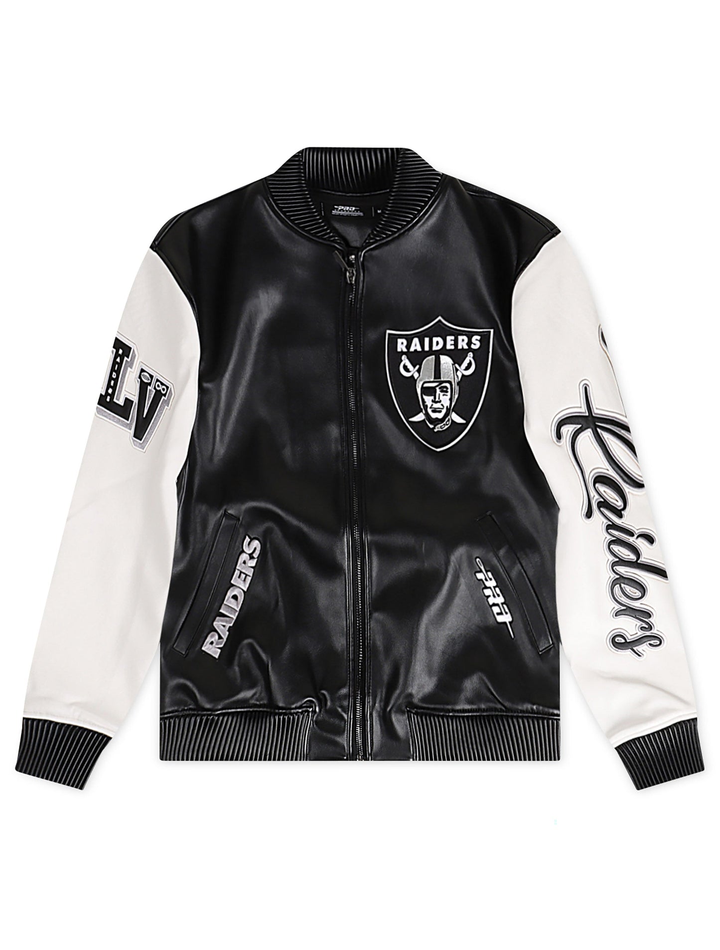 Chaqueta Pro Standard Raiders City Signature - Negro