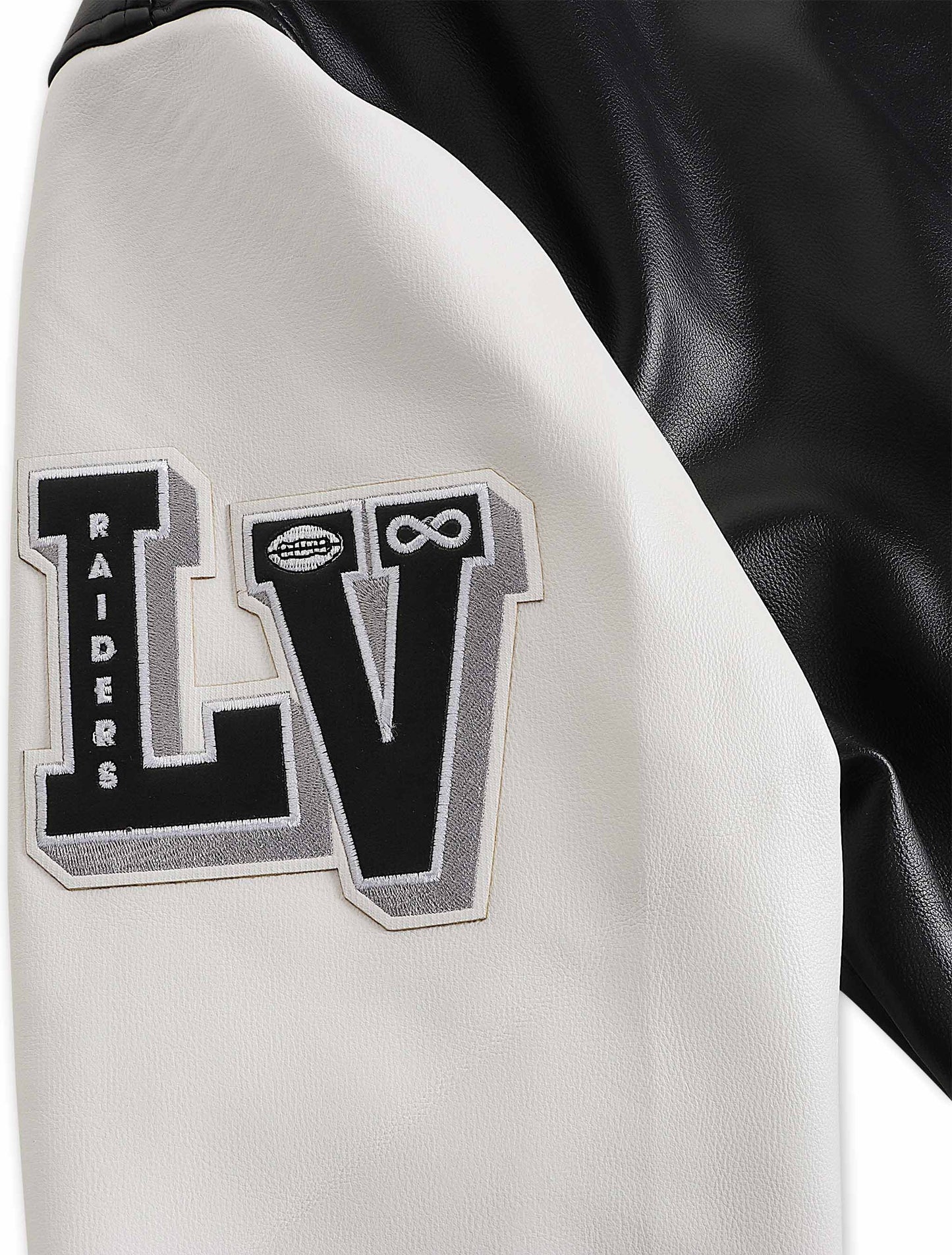 Chaqueta Pro Standard Raiders City Signature - Negro