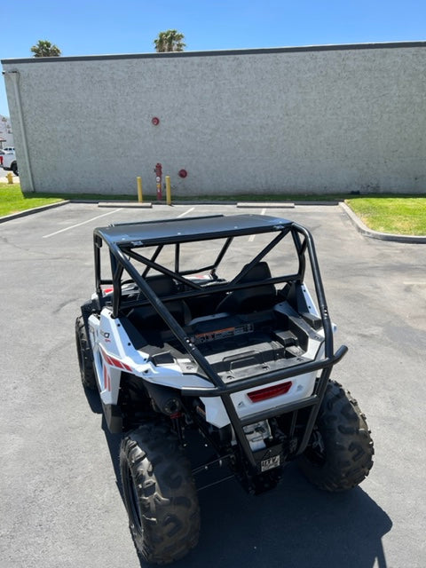 Polaris RZR 200 Fastback Cage with attached rear bumper