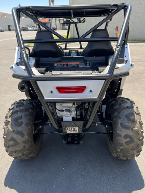 Polaris RZR 200 Fastback Cage with attached rear bumper