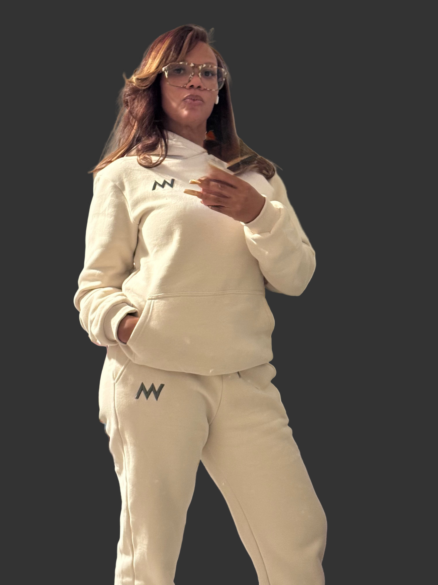CONJUNTO DE SUDADERA UNISEX THRONE COLLECTION - Sudadera con capucha + Pantalones