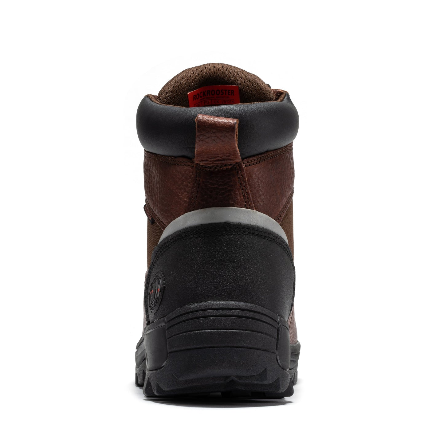 ROCKROOSTER Daviston Botas de trabajo impermeables con puntera de composite de 6 pulgadas, marrones AT872