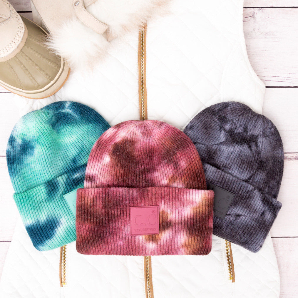 C.C® Gorro holgado Tie-Dye