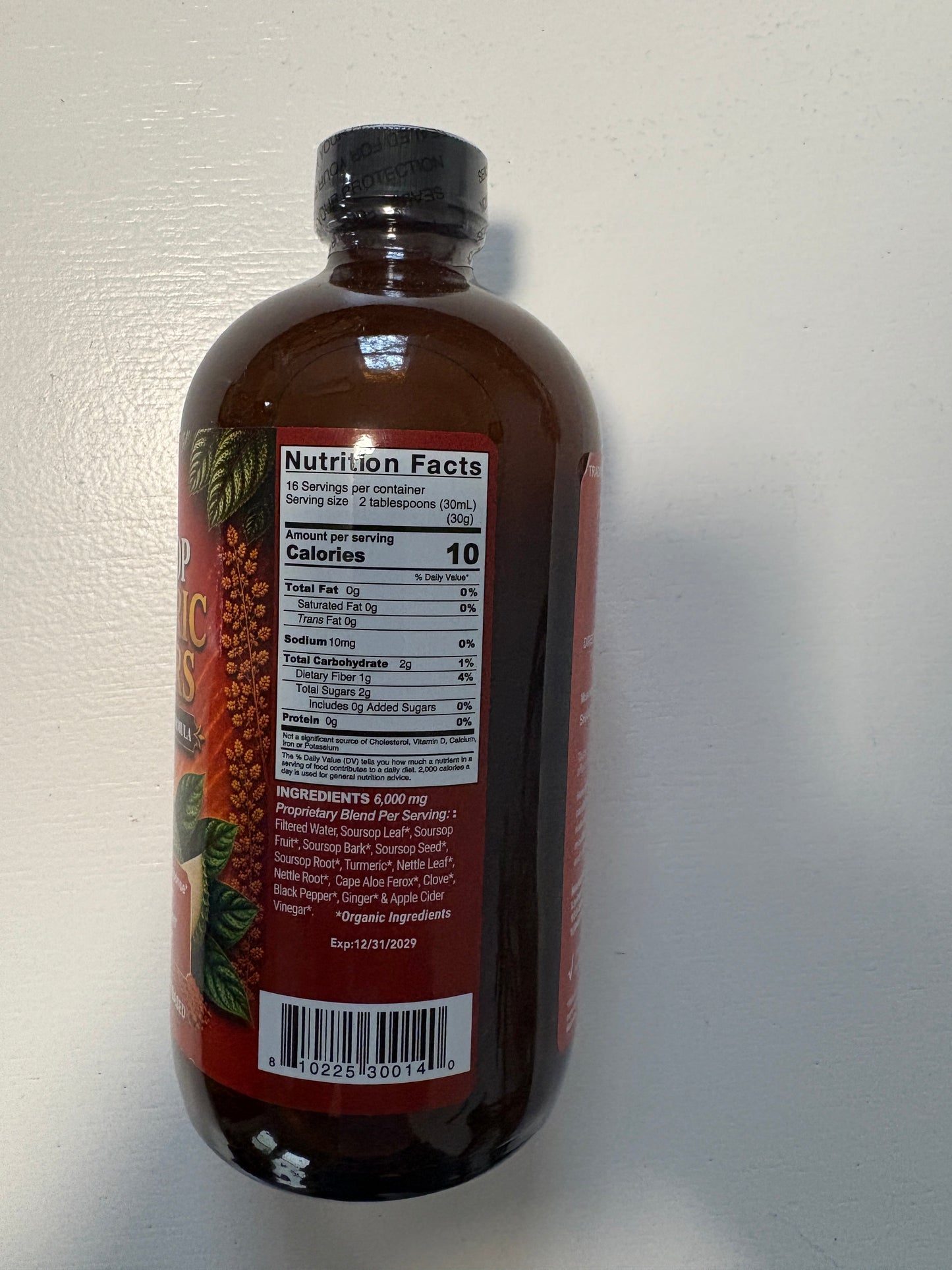 Organic Soursop Turmeric Bitters