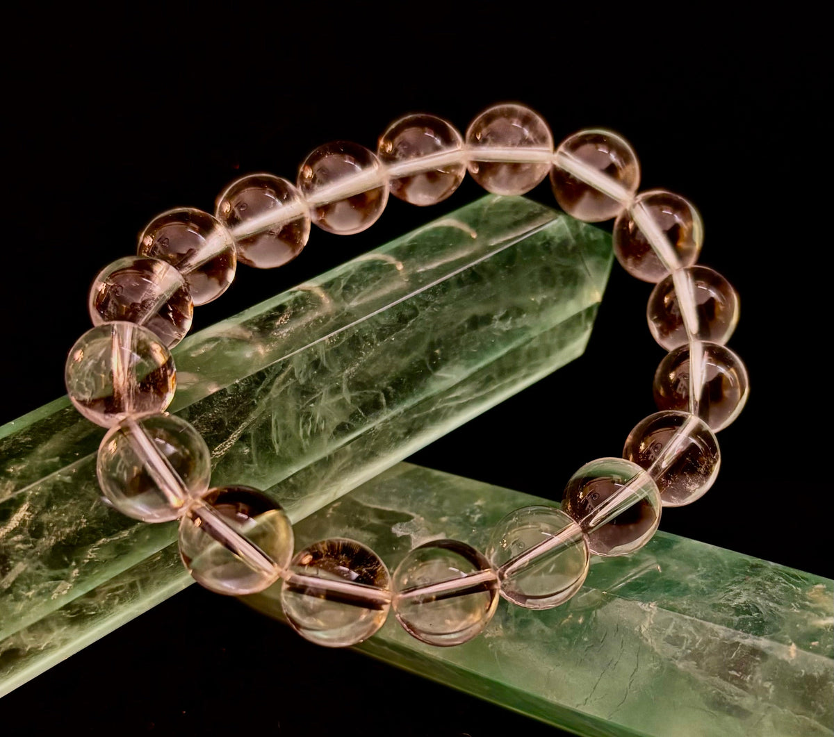 Clear Quartz Master Healer Clarity Bracelet – 8mm & 10mm Natural Crystals