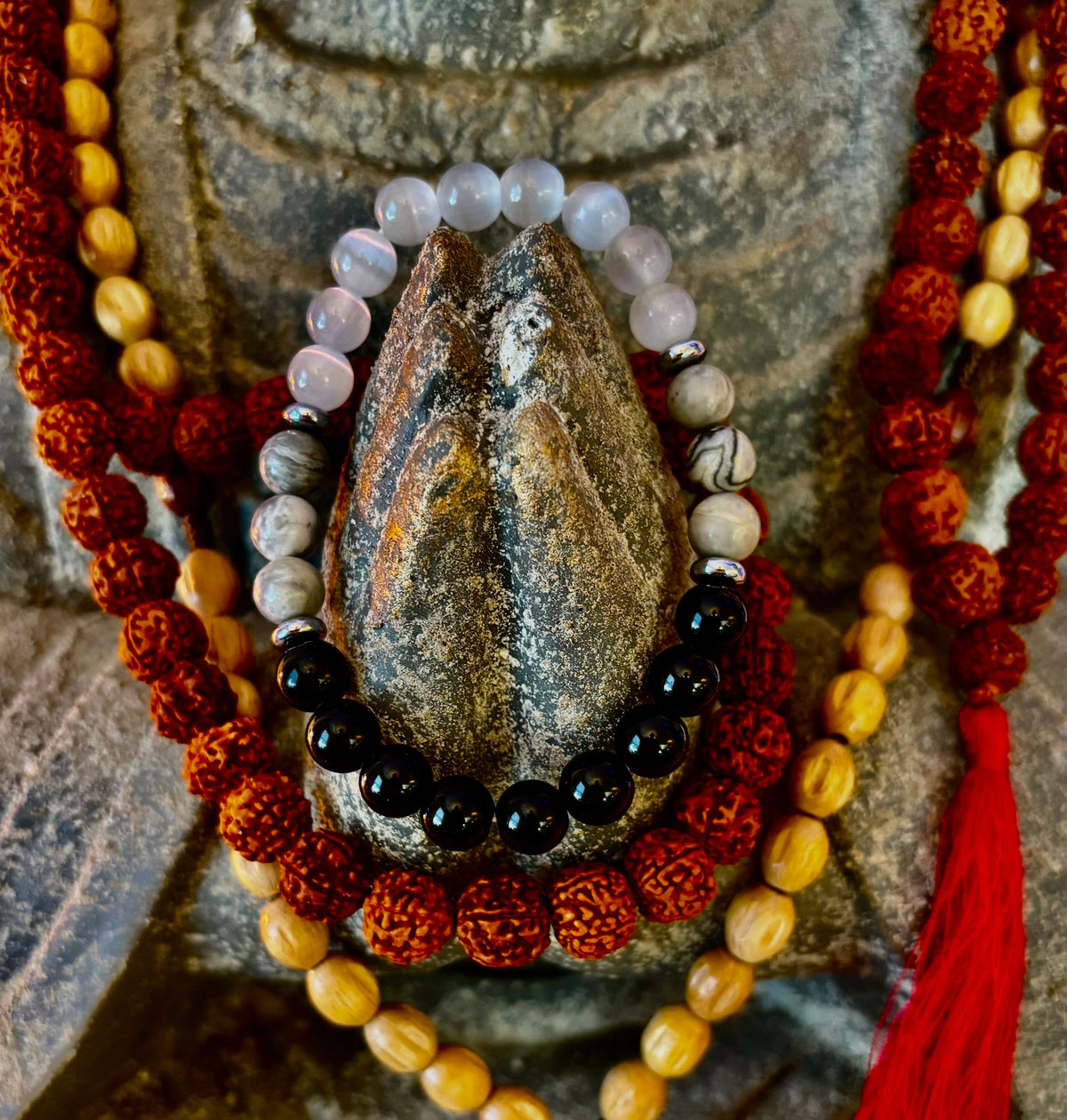 Reiki-Infused Protect My Peace Bracelet for Intuitive Boundaries, Emotional Clarity & Transformation