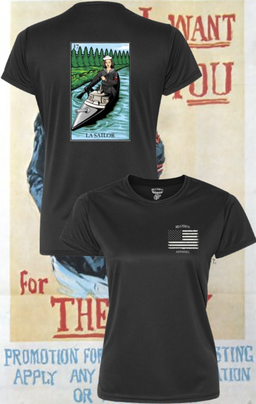 La Sailor Loteria T-Shirt by La Linea MEXUSMAR