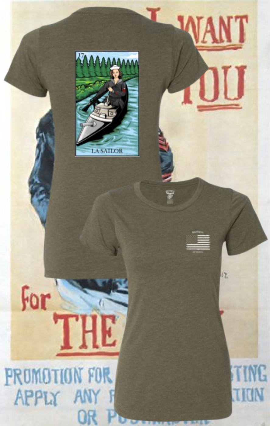 La Sailor Loteria T-Shirt by La Linea MEXUSMAR