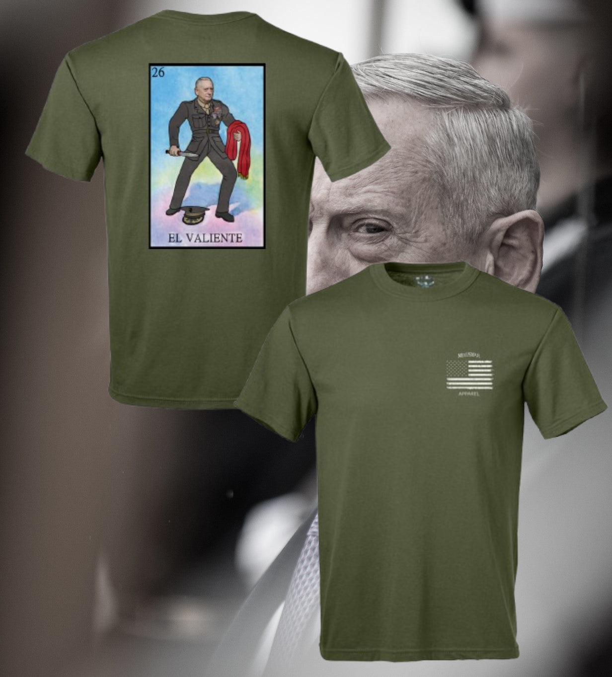 El Valiente Mattis por La Línea MEXUSMAR