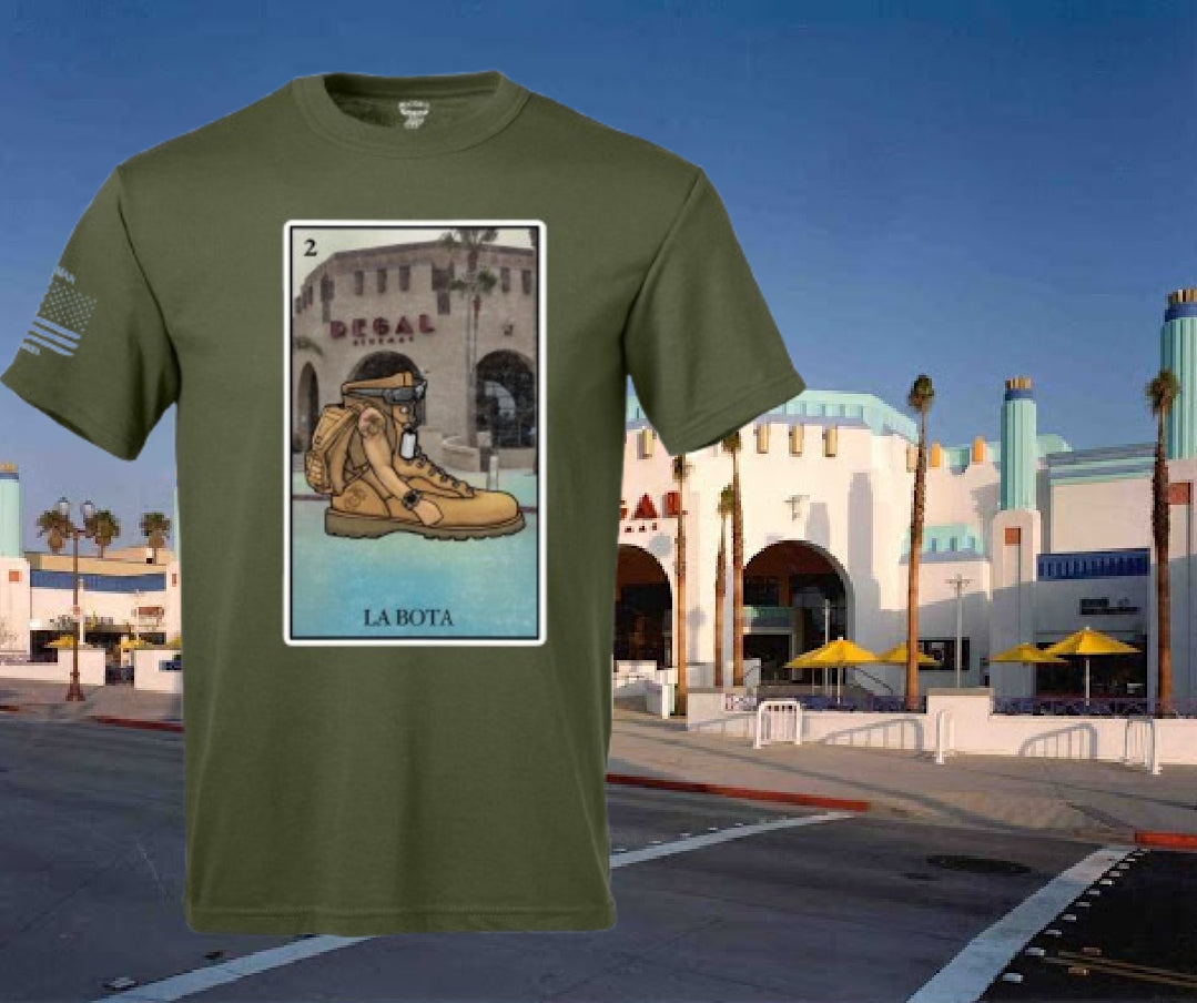 La Bota Loteria T Shirt by La Linea MEXUSMAR