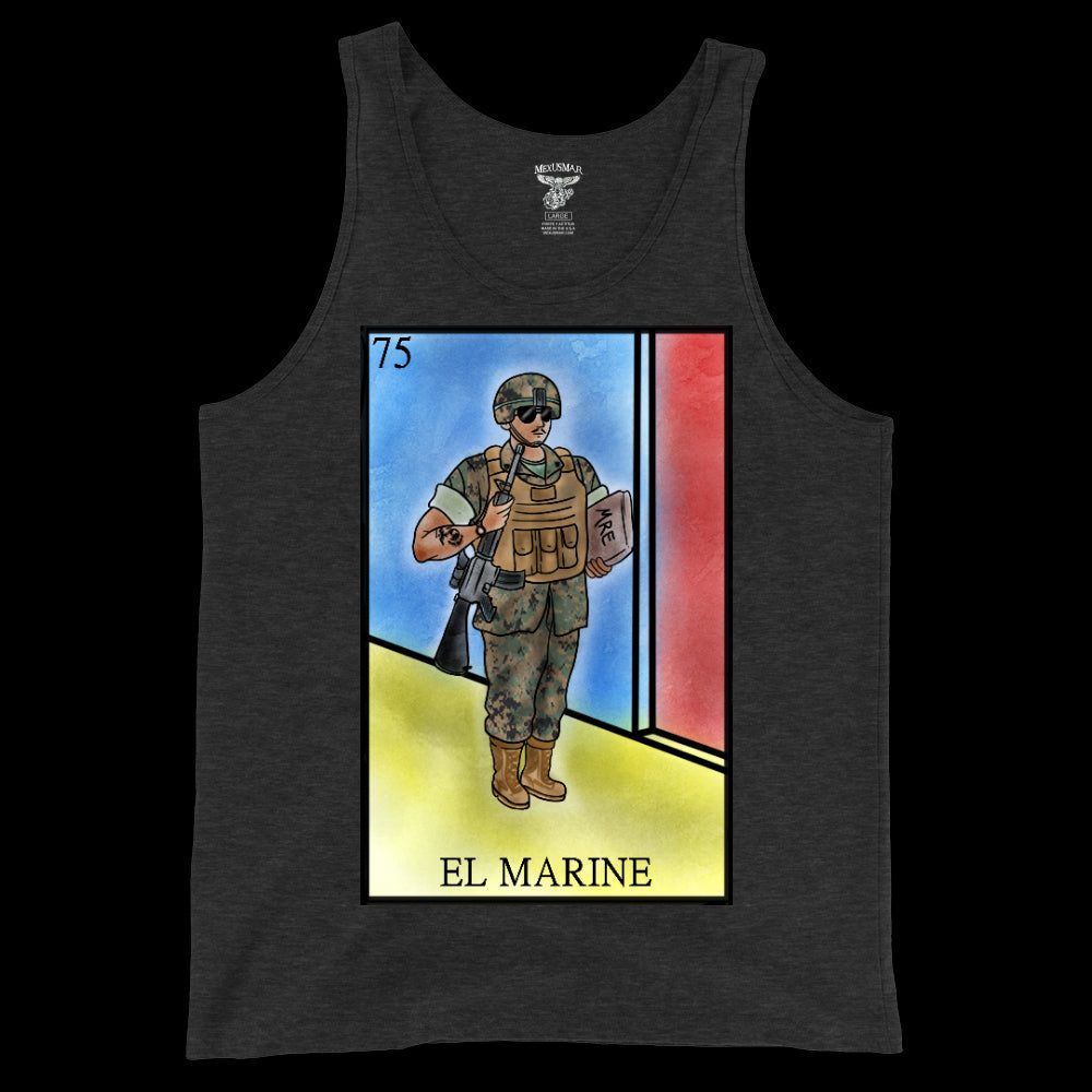Camiseta sin mangas El Marine Lotería de La Línea MEXUSMAR