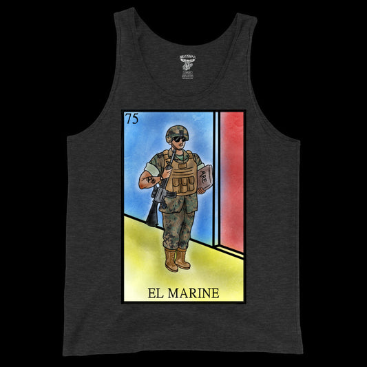 El Marine Loteria Tank Top by La Linea MEXUSMAR