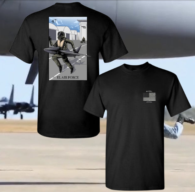 Camiseta Lotería Fuerza Aérea de La Línea MEXUSMAR