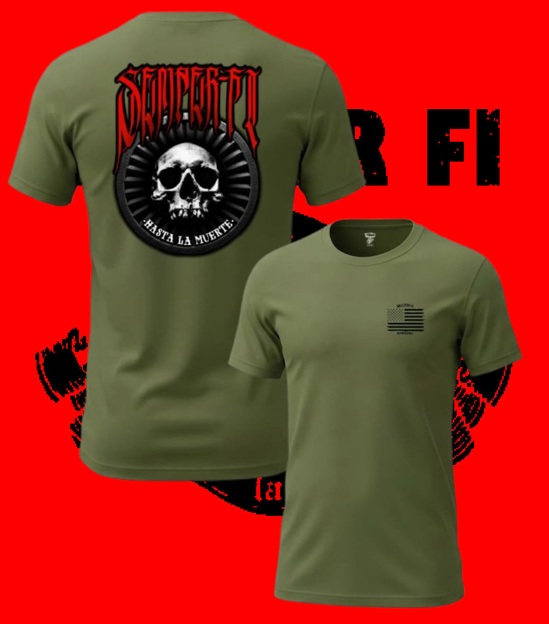 Semper Fi Hasta La Muerte 2.0 by La Linea MEXUSMAR