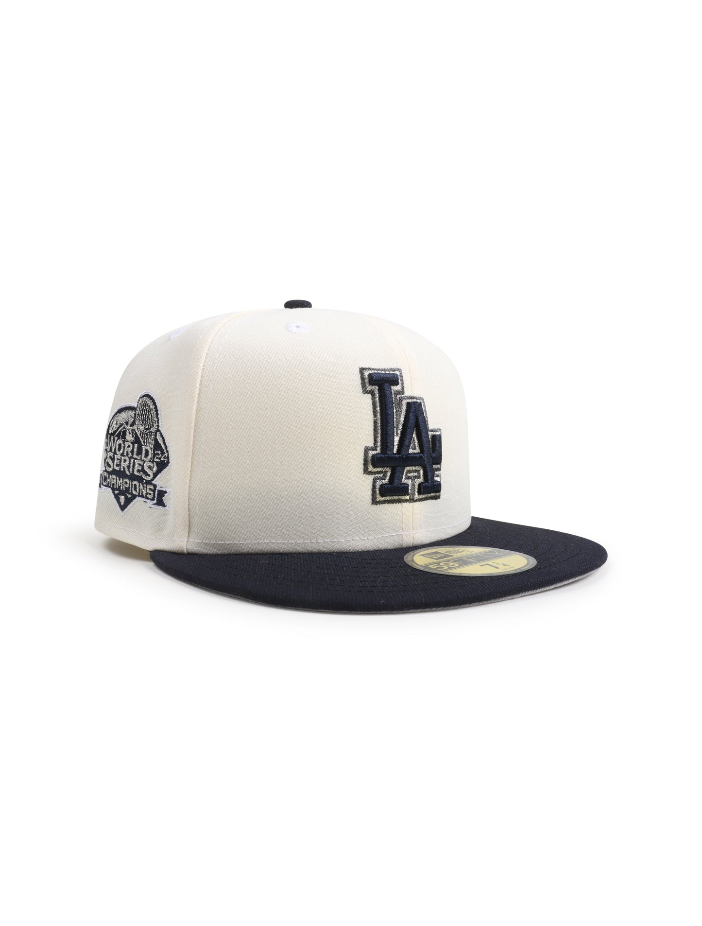 Gorra New Era 5950 World Series Champions Dodgers - Cromo/Azul marino