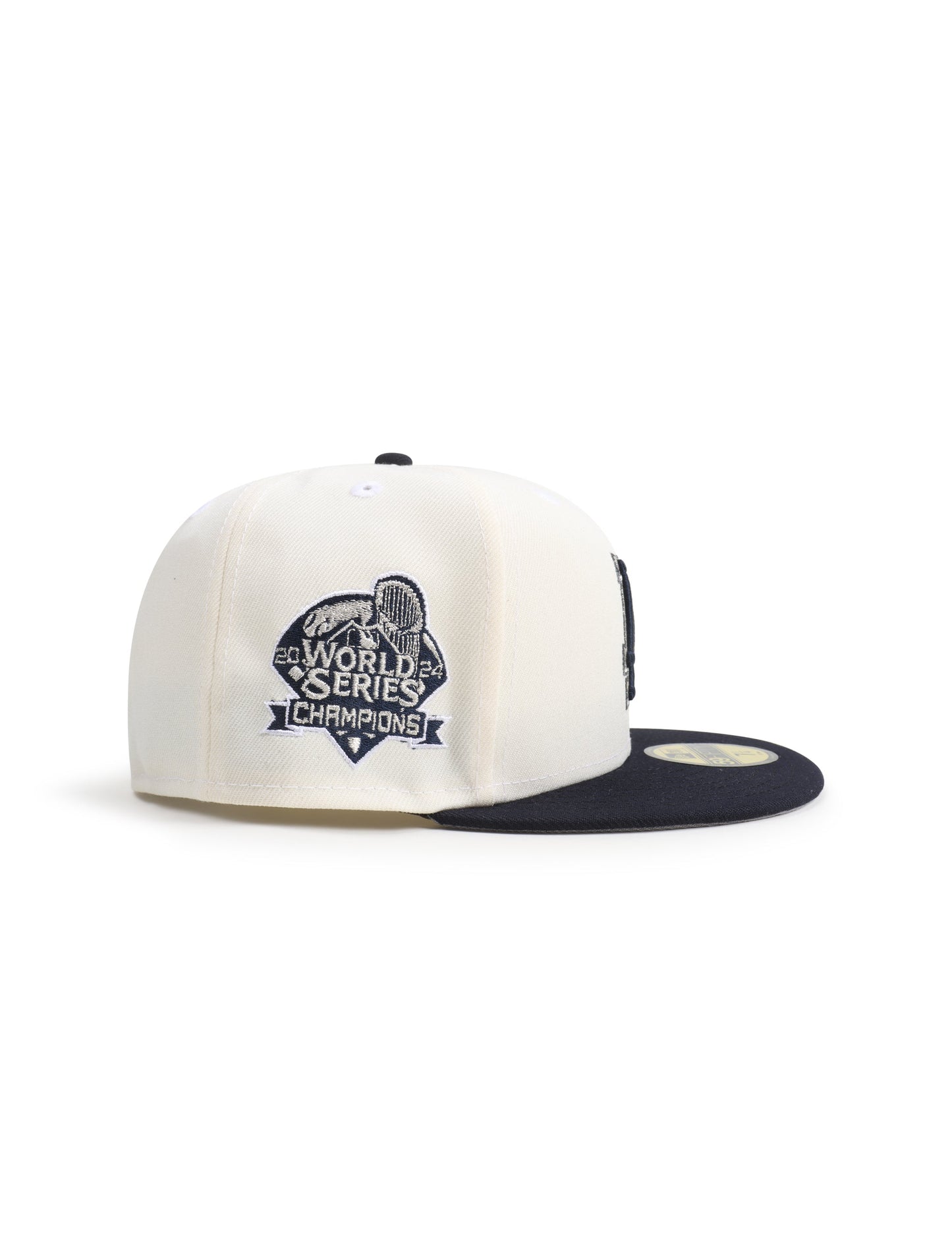 Gorra New Era 5950 World Series Champions Dodgers - Cromo/Azul marino