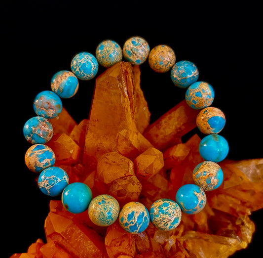 The Imperial Jasper Touchstone | Grounding, Emotional Balance & Earth Alignment