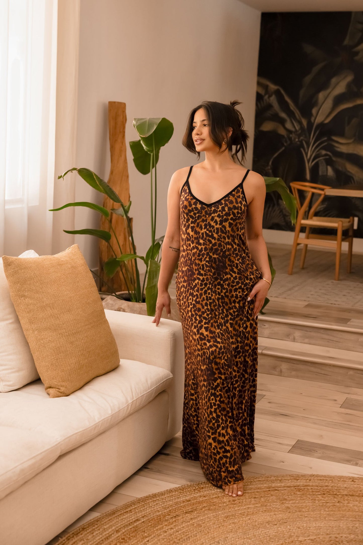Vestido de diosa - Leopardo