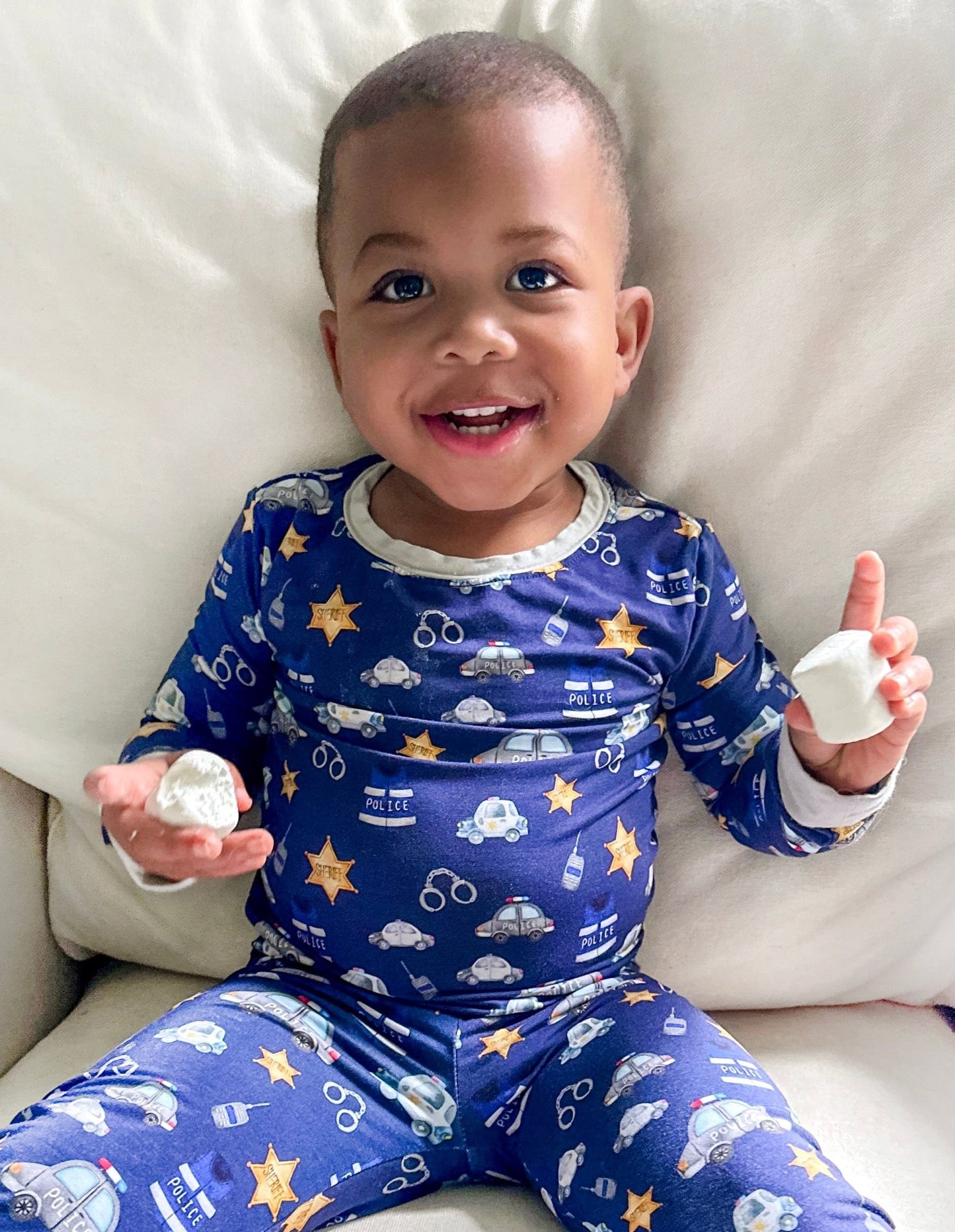 Blue Line Law Enforcement Bamboo Set