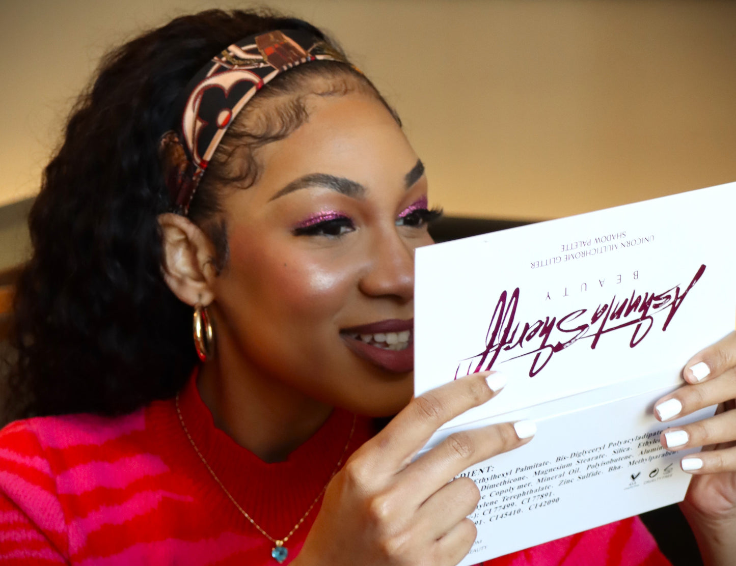 Ashunta Sheriff Beauty Unicorn Multichrome Glitter Shadow Palette