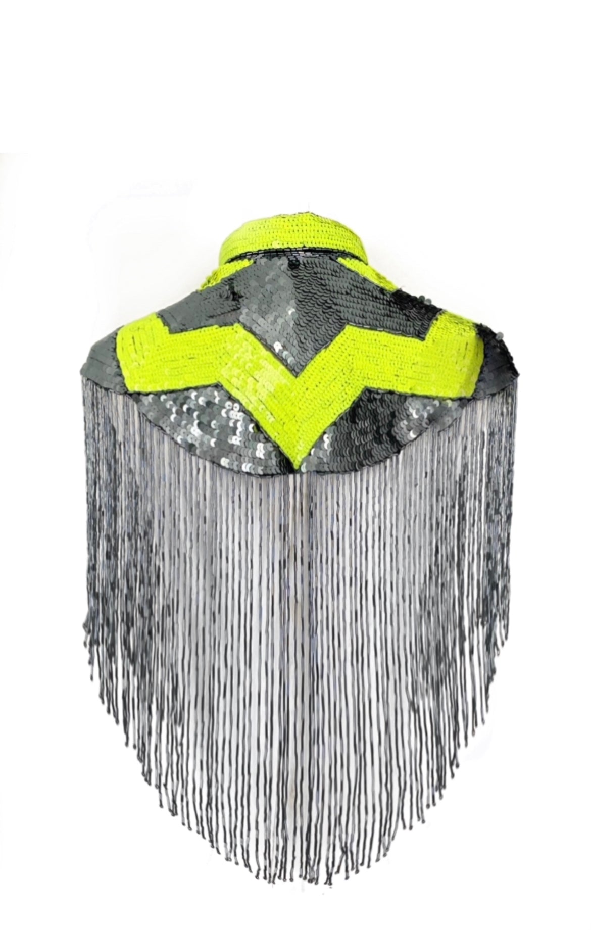 Pulse Sequin Cape