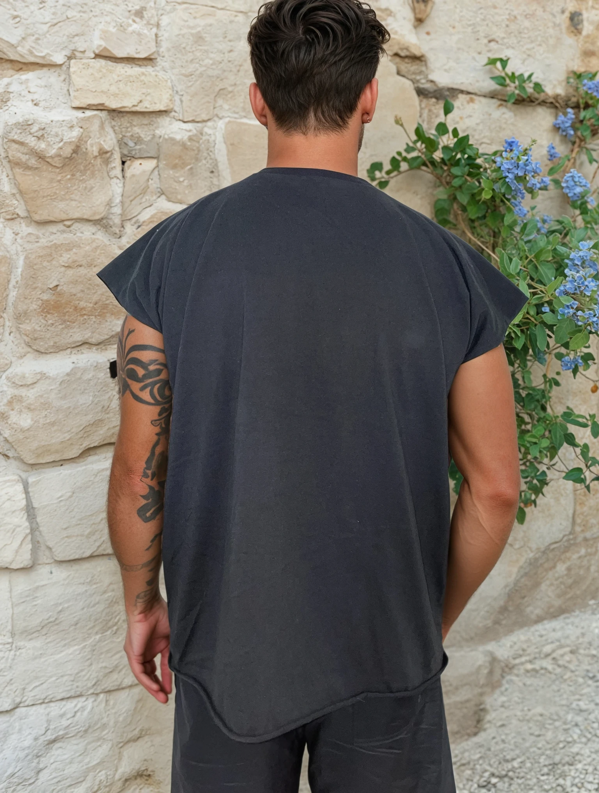 KX Thunder Palm Muscle Tee Bundle (Black and White)
