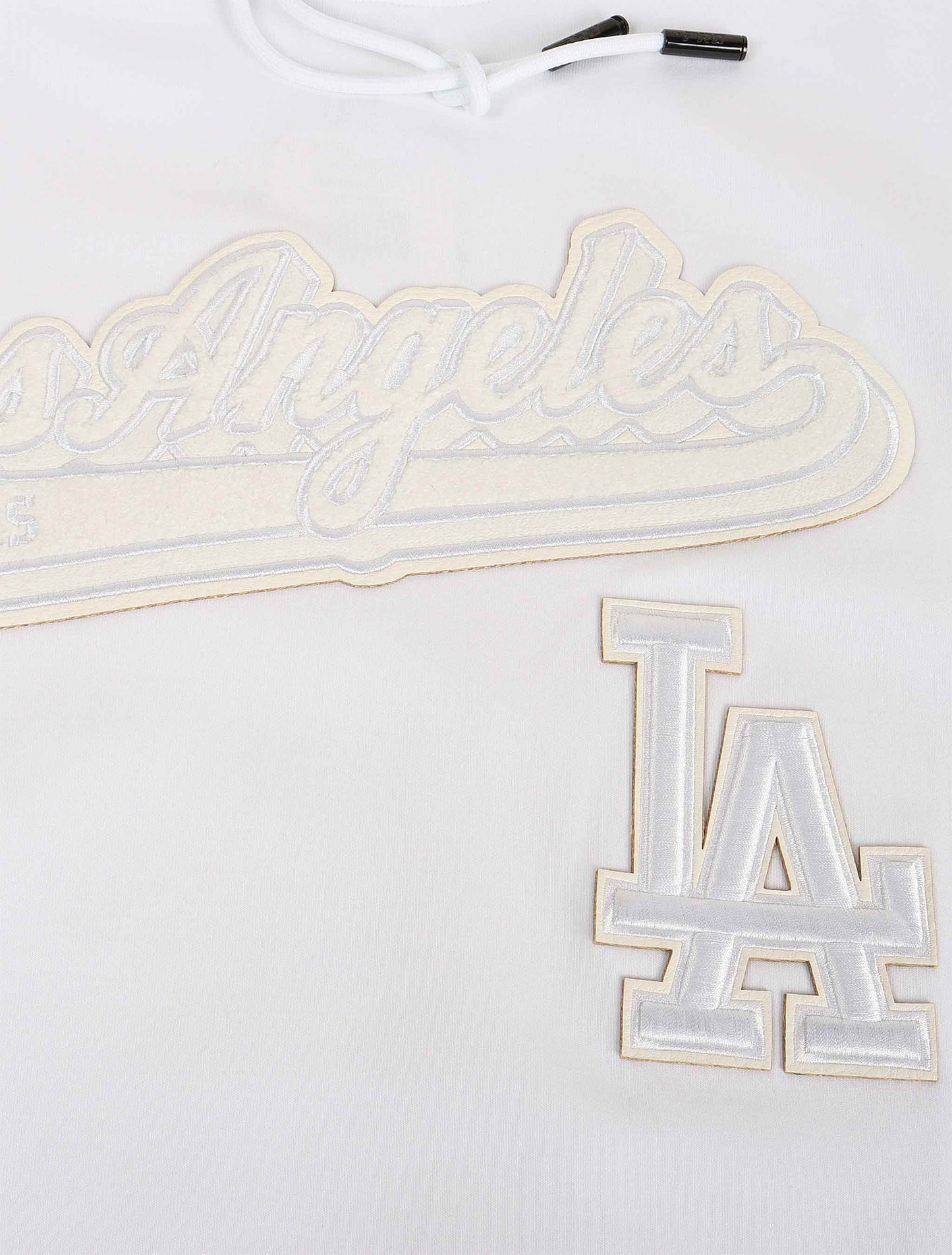 Sudadera con capucha Pro Standard LA Dodgers White Out - Blanco