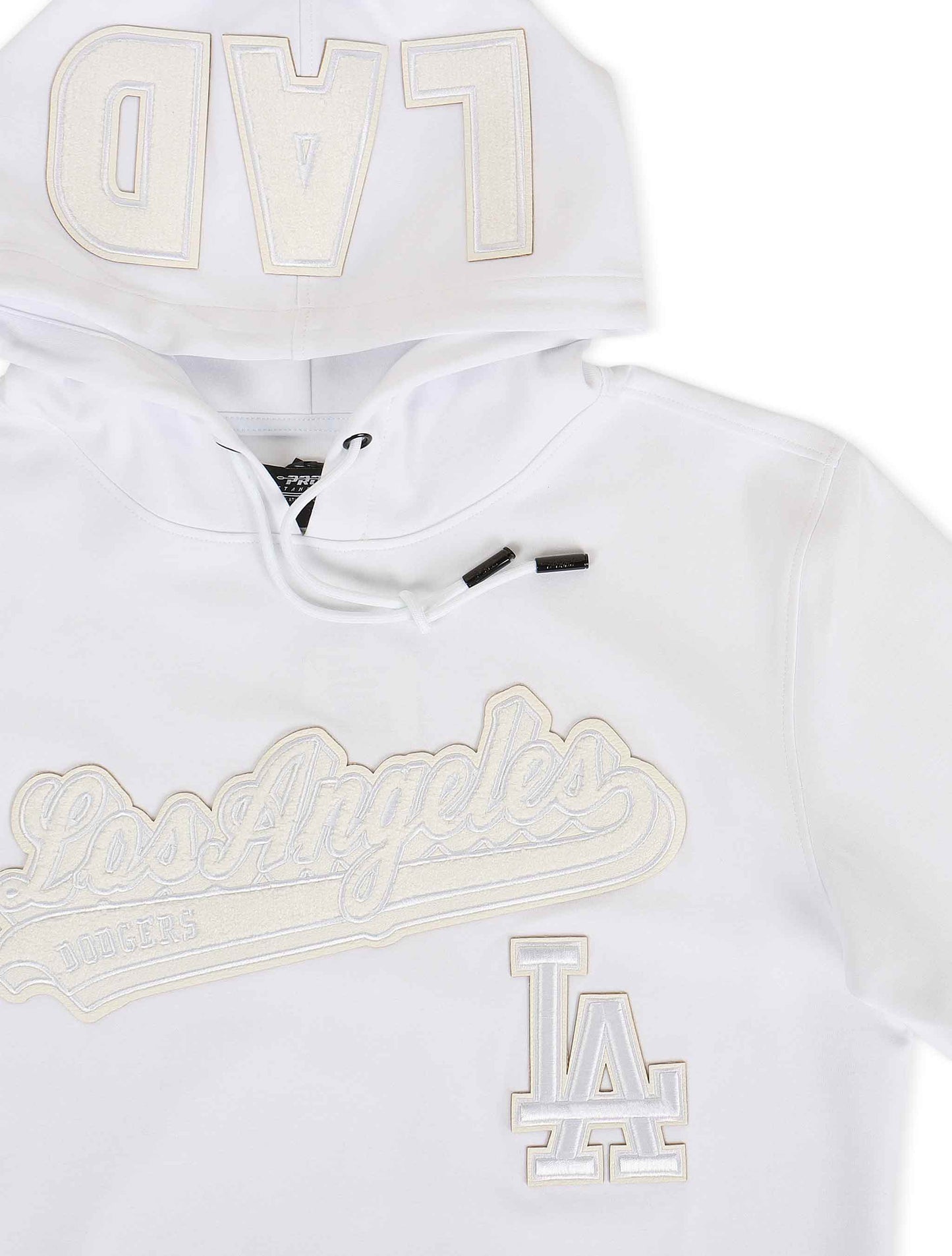 Sudadera con capucha Pro Standard LA Dodgers White Out - Blanco