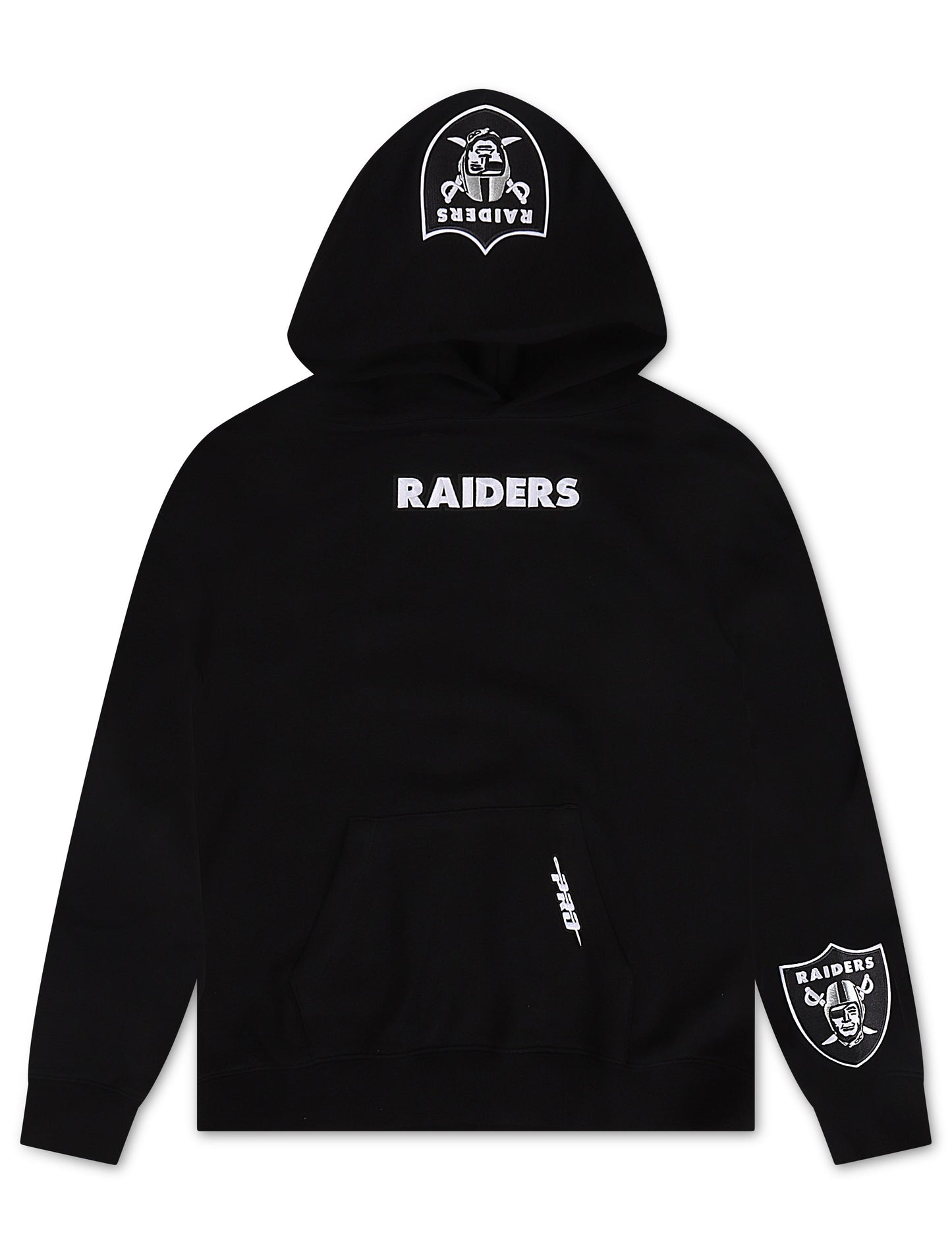 Sudadera con capucha y hombros caídos Pro Standard Las Vegas Raiders Wingspan - Negra