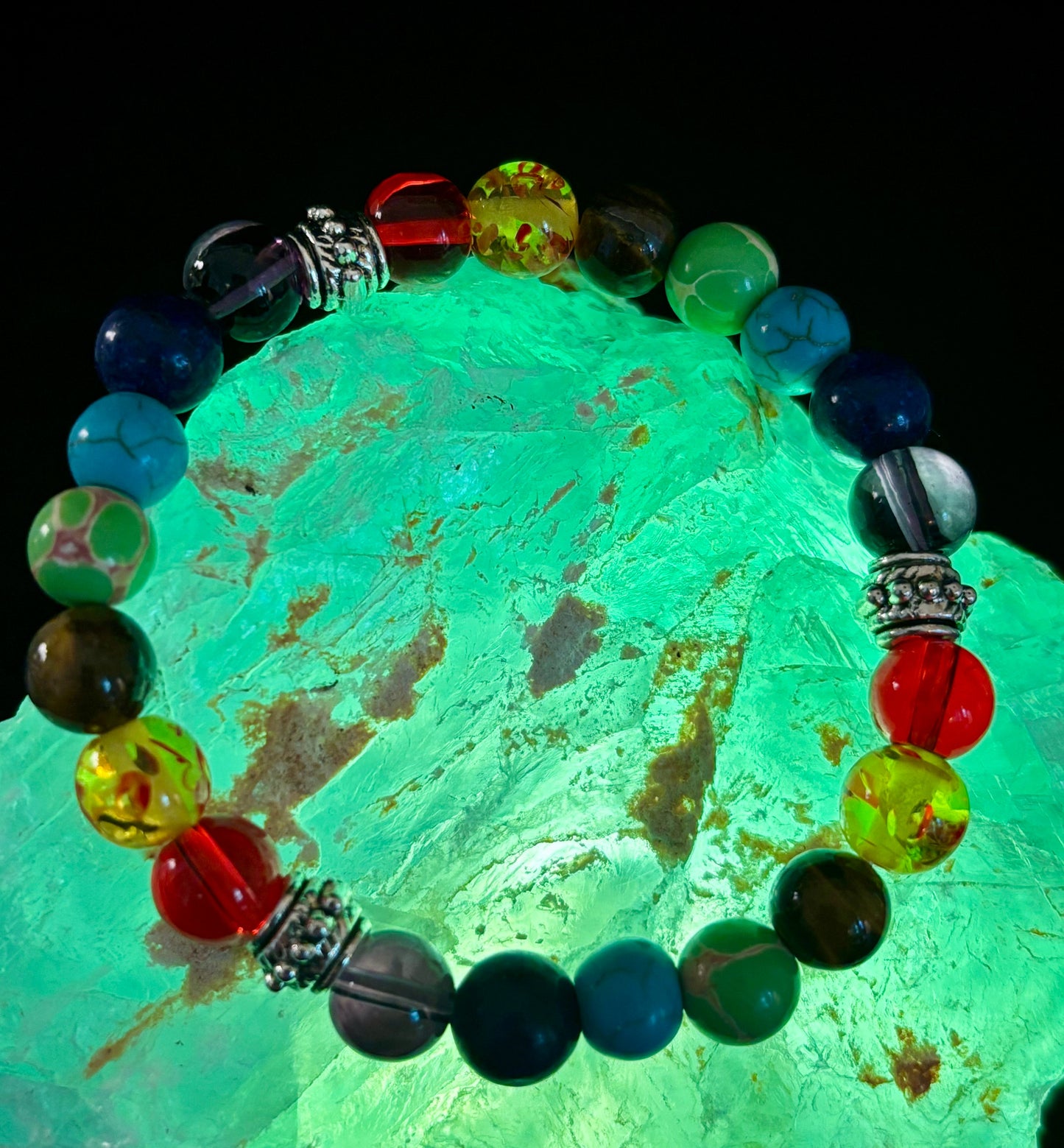 Pulsera Equilibrante de Sanación Reiki de Chakras para Muñecas Pequeñas