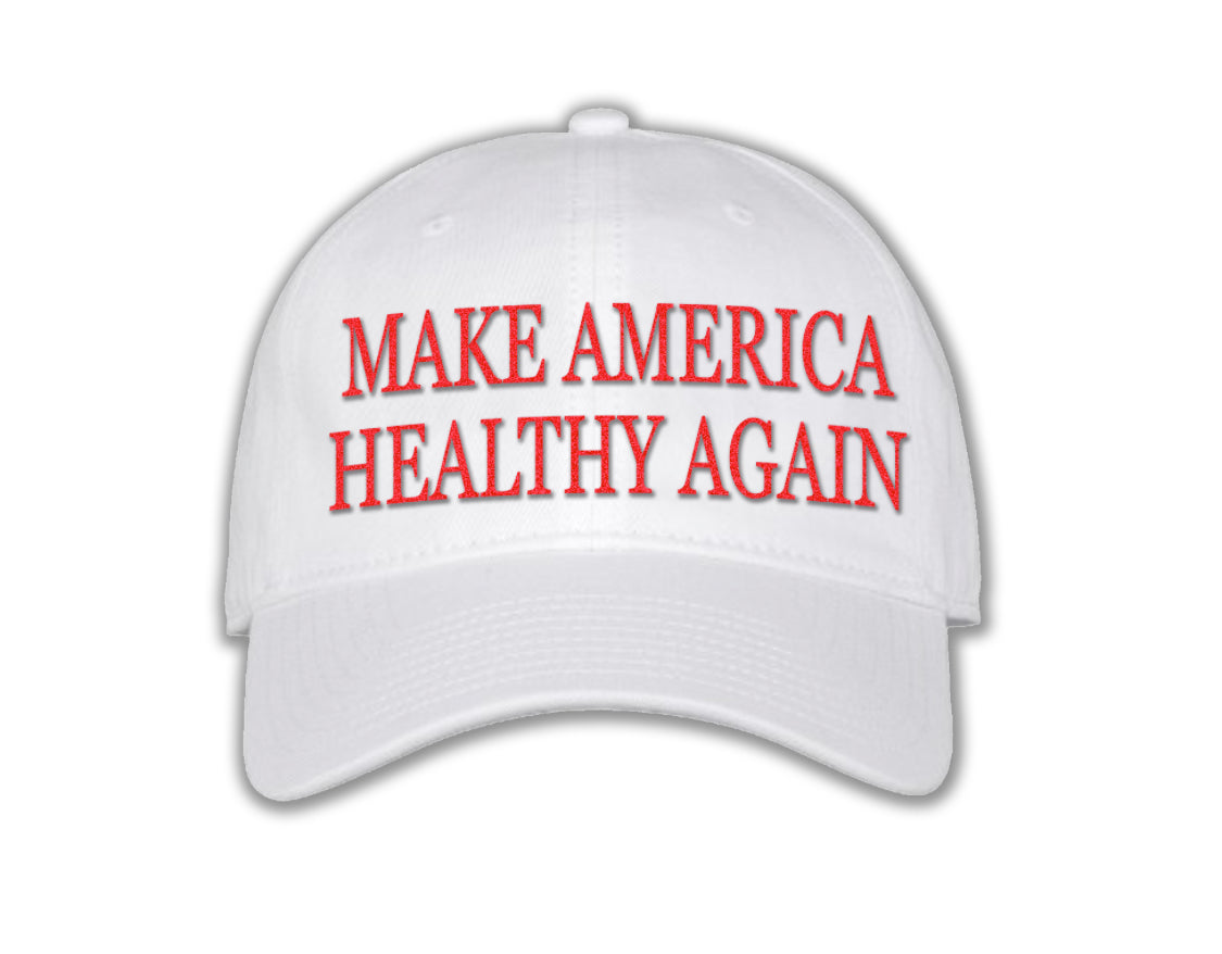 Gorra de lona "Haz que Estados Unidos vuelva a ser saludable"