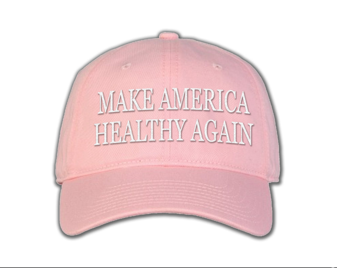 Gorra de lona "Haz que Estados Unidos vuelva a ser saludable"