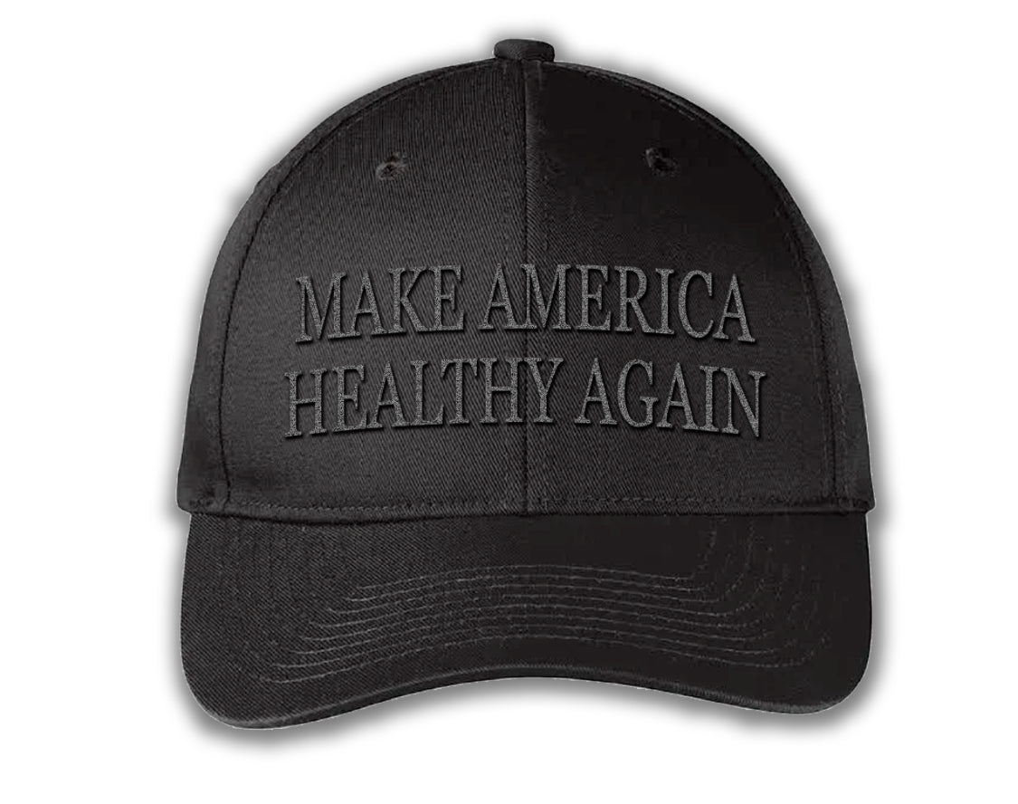 Gorra de lona "Haz que Estados Unidos vuelva a ser saludable"
