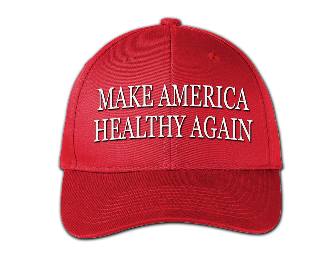 Gorra de lona "Haz que Estados Unidos vuelva a ser saludable"